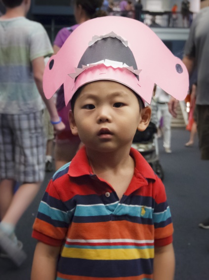 This little hammerhead was ecstatic.