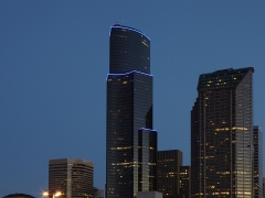 Transforming the Seattle Skyline: Columbia Center Lights Up the Dark